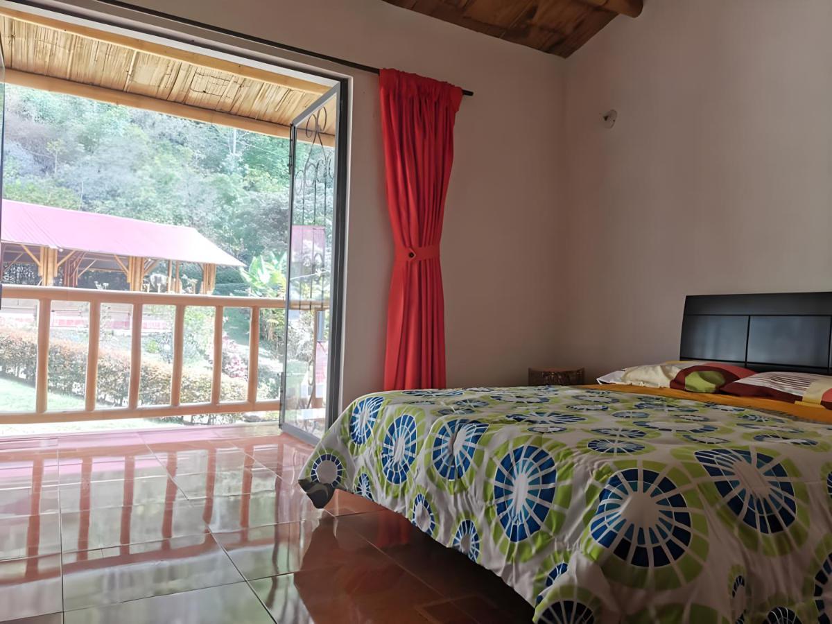 Hotel Campestre Rocas Del Paraiso Macheta ภายนอก รูปภาพ