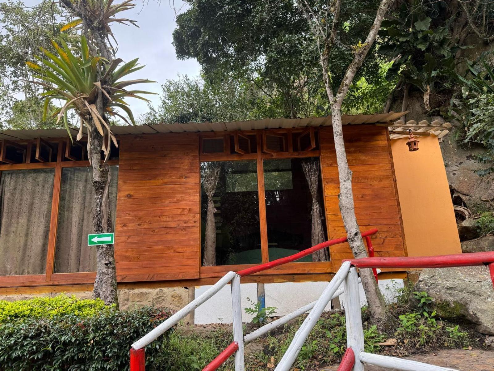 Hotel Campestre Rocas Del Paraiso Macheta ภายนอก รูปภาพ